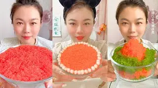Homemade Chinese Fish Roe ASMR | Colorful Fish Eggs Eating | #151