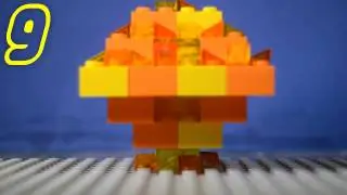 Test explosions in LEGO