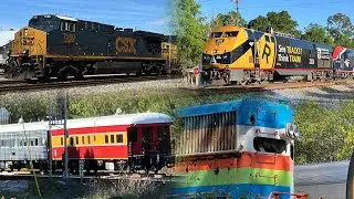 Folkston Trains + FEC and Tri-Rail in Georgia!