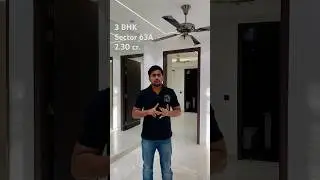 Luxury builder floor sector 63a Anantraj estate gurgaon 3BHK spacious floor #builderfloor