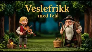 Veslefrikk med fela | Asbj&oslash;rnsen og Moe | Familievennlig animasjon