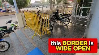 This gate is the border, and it&rsquo;s wide open