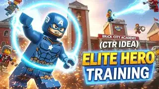 Captain LEGO Power&rsquo;s Hero Training Program 🦸 | Brick City Academy LEGO Animation