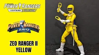 Power Rangers Lightning Collection ZEO YELLOW Ranger Wave 10 Figure Review