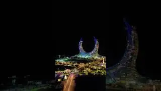 Doha Qatar NightView Please do Subscribe to Nature4U#youtubeshorts #youtube#viralreels#viral #shorts