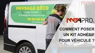 Comment poser un kit adh&eacute;sif pour flocage de v&eacute;hicule ? Multi Passions Adh&eacute;sif - MPA