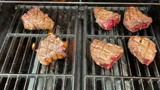 Lamb Chops Smell Good. Charbroil on Weber Grill.