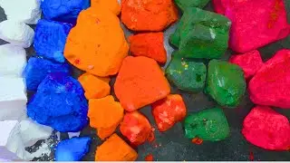 Fresh Dyed Chunks ASMR gym chalk video