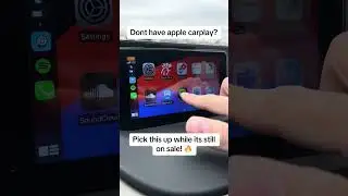 Seamless setup, universal compatibility! on flash sale now! #carplay