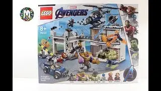 76131 LEGO Avengers Batalla en el Complejo de los Vengadores