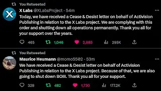 The Black Ops 3 and X Labs Clients are GONE.