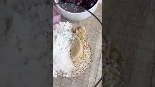 Cherry oat bars  