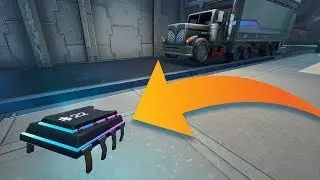 Fortnite FORTBYTE #22 Location Accessible By Using Rox Spray in Underpass Guide