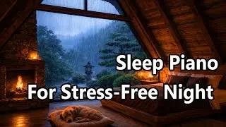 Sleep Piano Music For Deep Night Rest  | 静かな思考のためのスリープピアノ音楽
