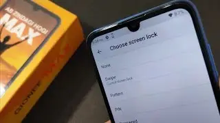 How to set screen lock in Gionee Max 2021 | how to set pattern lock in Gionee Max