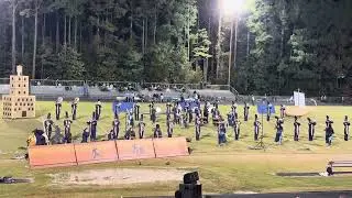 JHS Marching Regiment, The Wine Dark Sea, Senior night football game, 10/24/24