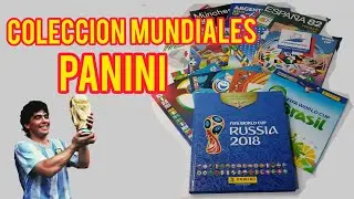 Colección de álbumes PANINI de los mundiales 1930 - 2022 (Parte 1)