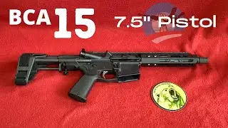 Пистолет BCA-15 7,5 дюйма с верхней/нижней частью Bear Creek Arsenal и комплектом PSA MOE EPT SDPDW