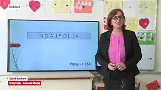 Klasa 3 - Gjuhë amtare - Ndajfolja