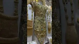 #gold #jewellery #ornaments #luxury #dubailife #goldsouk #pure #queen #dresses #designs #dubai #uae