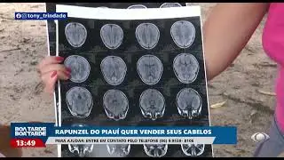 Rapunzel do Piauí Está de Volta com Seus Cabelos Longos.