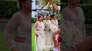 අංජලිගේ wedding එක✨️❤️ #gossiplanka #trending #viral #new #ytshorts #wedding #anjali #sujeewa #bride