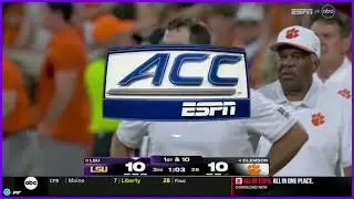 Clemson fan flips the birds and screams 