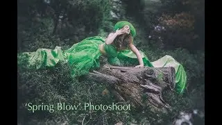 Spring Glow Photoshoot Backstage