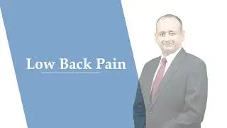 Low back pain | Dr. Ankush Garg | Manipal Hospital Gurugram