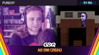 Ao Oni (2024) by Punchy in 8:06 - Summer Games Done Quick 2025