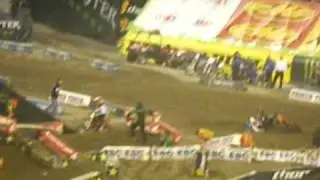 Seattle SuperCross 2009 Stunt Show Accident