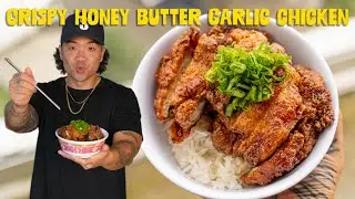 How to Make Crispy Honey Butter Garlic Chicken - one of the best things I've made!