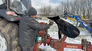 Плуг до зимових канікул готовий. DELLIF готовий грузити соняшник 
