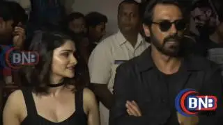 Arjun Rampal & Prachi Desai At Rock On 2 Poster Relive The Magik