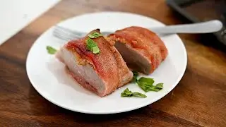 Bacon Wrapped Tenderloin-ASMR/No Talking-Low Carb