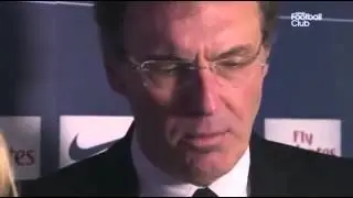 Laurent Blanc troubl&eacute; par une journaliste