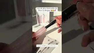Achadinhos da Shopee/ Gloss/ make/ maquiagem/ tutorial de maquiagem/ Gloss/ batom