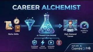 Career Alchemist | Google DeepMind - Vibe Code with Gemini 3 Pro in AI Studio(Kaggle)