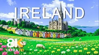 Dreamy Ireland 8K | Ghibli Piano, Cliffs of Moher, Ring of Kerry & Dingle Peninsula