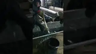 Iron sulfate production line working well