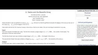 👨🏻‍💻 Codeforces Round (926) DIV 2 Problem A Coding Contest