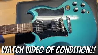 2001 Gibson Sg Special Blue Teal Flip Flop