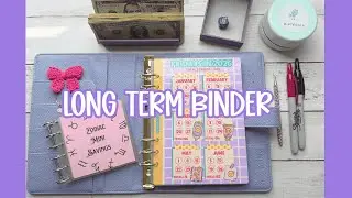 LONG TERM BINDER FRIDAY #cashstuffingcommunity