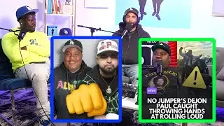 Ex No Jumper host Dejon Paul squabbles with BIG swift & Rosecrans Vic at Rolling Loud!