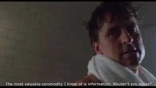 Wall Street - The most valuable commodity I know of is information. Wouldn&rsquo;t you agree?