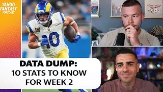 Data Dump Wednesday: 10 stats you need to know for Week 2 | Yahoo Fantasy Forecast
