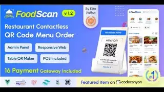 How To Install  FoodScan - Qr Code Restaurant Menu Maker and Contactless Table Ordering System