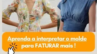 Molde blusa com recorte - Alana Santos Blogger