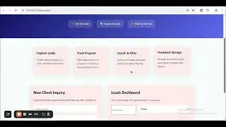 Building a Client Lead Manager from Scratch | HTML, CSS & JS