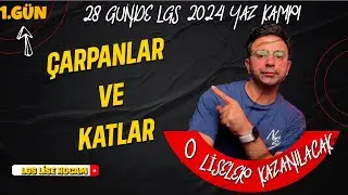 LGS 2024 | Çarpanlar Ve Katlar👉Yaz Kampı 1.Gün